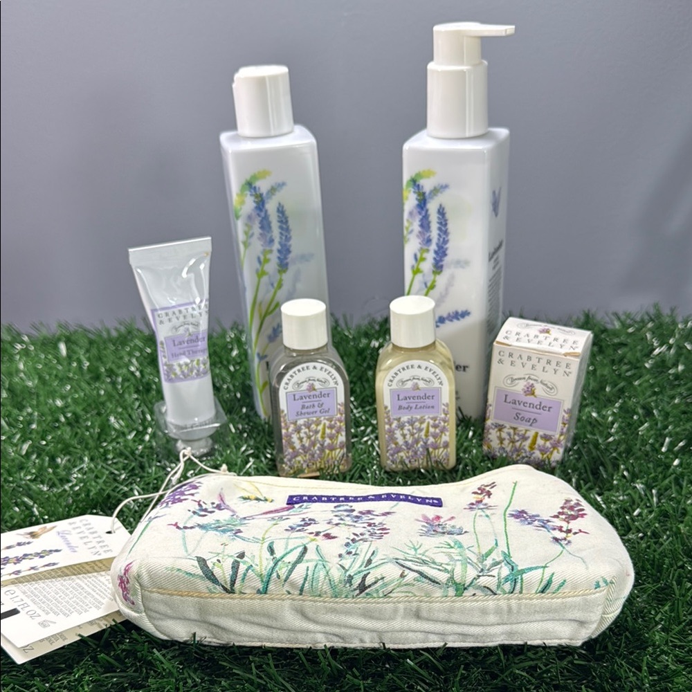 Crabtree & Evelyn Lavender Bath & Body Set